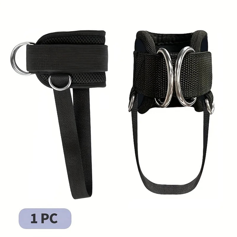 Fitness Ankle Straps Adjustable D-Ring Support Cuffs Gym Leg Strength Workouts Pulley With Buckle Sports Guard Safety Abductors